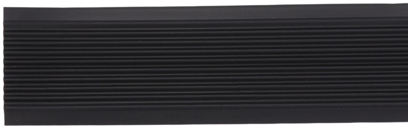 Накладка антискользящая на ступеньки прямая 100см/3см, черная