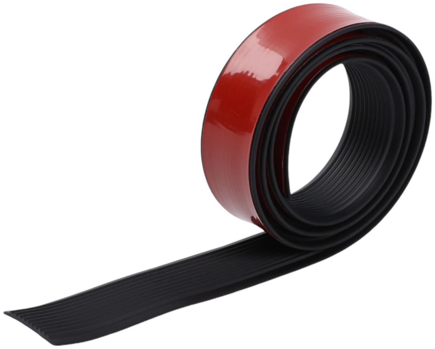 Накладка антискользящая на ступеньки прямая 100см/3см, черная