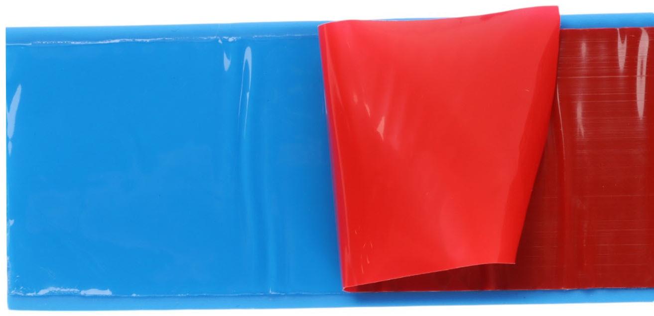 Накладка антискользящая на ступеньки прямая 100см/3см, синяя