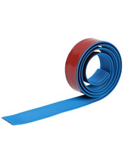 Накладка антискользящая на ступеньки прямая 100см/3см, синяя