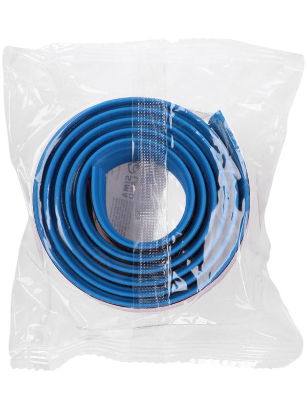 Накладка антискользящая на ступеньки прямая 100см/3см, синяя