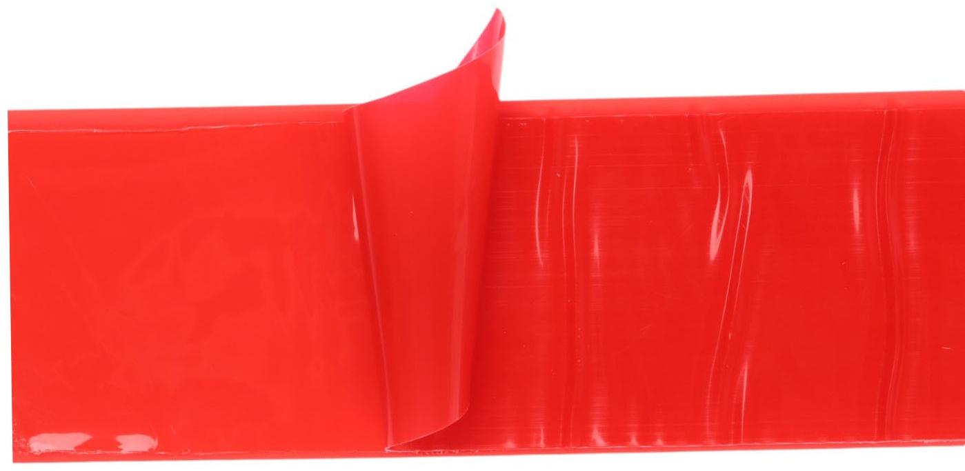 Накладка антискользящая на ступеньки прямая 100см/3см, красная