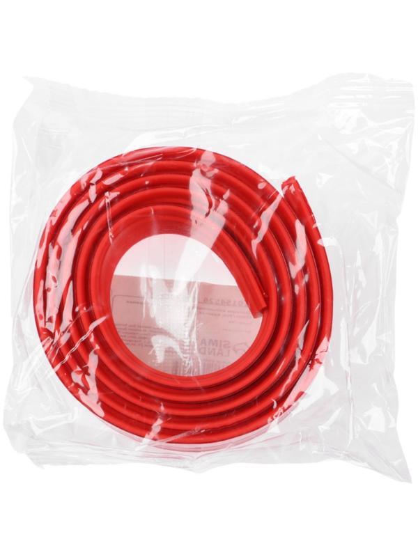 Накладка антискользящая на ступеньки прямая 100см/3см, красная