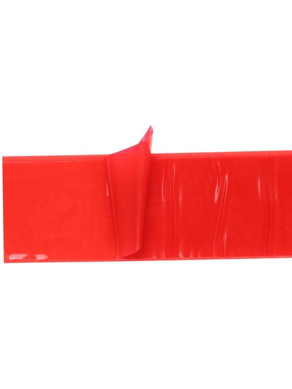 Накладка антискользящая на ступеньки прямая 100см/3см, красная