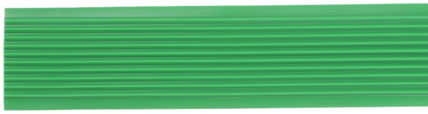 Накладка антискользящая на ступеньки прямая 100см/3см, зеленая