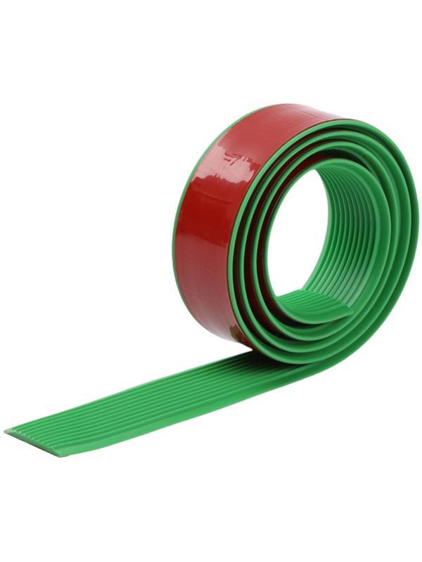 Накладка антискользящая на ступеньки прямая 100см/3см, зеленая