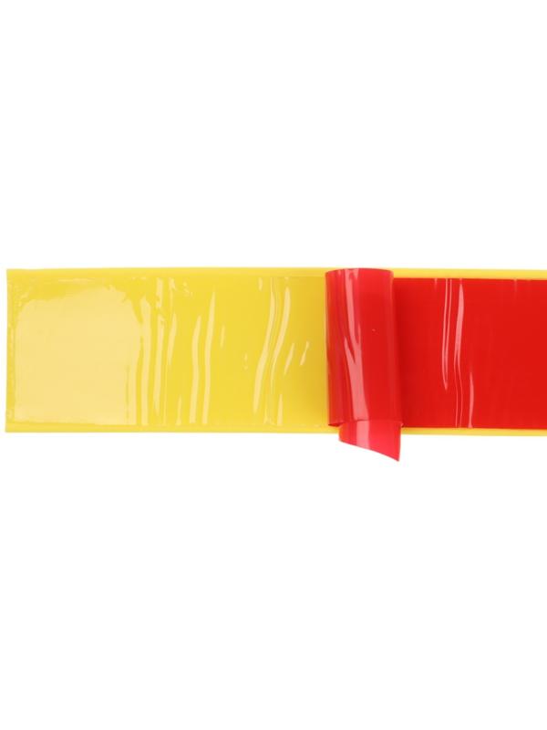 Накладка антискользящая на ступеньки прямая 100см/3см, желтая