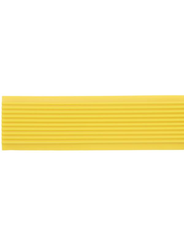 Накладка антискользящая на ступеньки прямая 100см/3см, желтая
