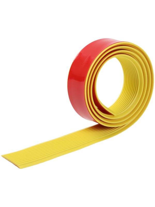 Накладка антискользящая на ступеньки прямая 100см/3см, желтая