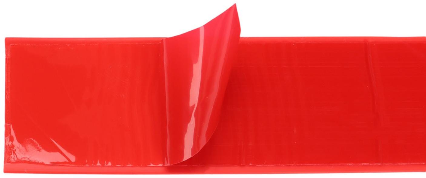 Набор накладок антискользящих 3шт., 100см/3см, красные