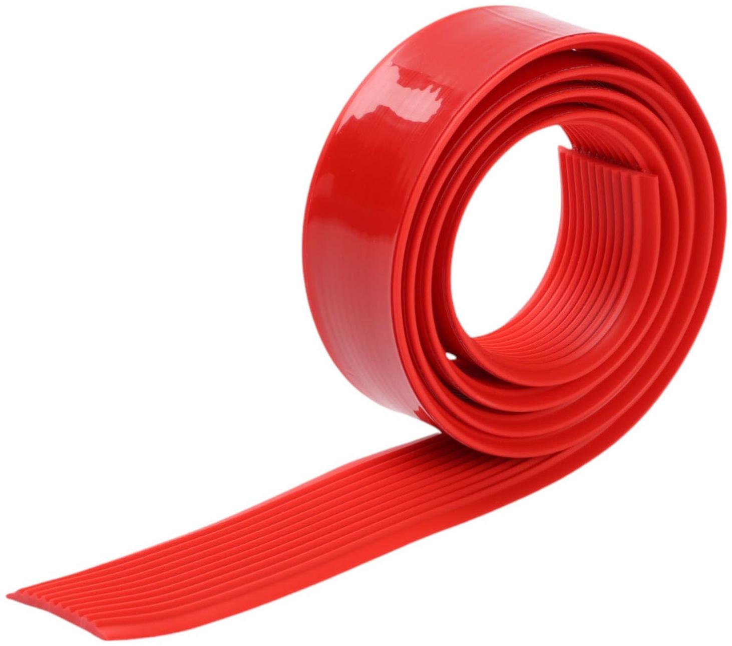 Набор накладок антискользящих 3шт., 100см/3см, красные