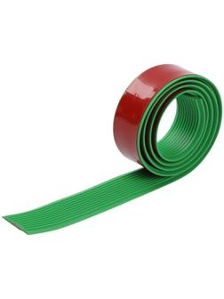 Набор накладок антискользящих 3шт., 100см/3см, зеленые