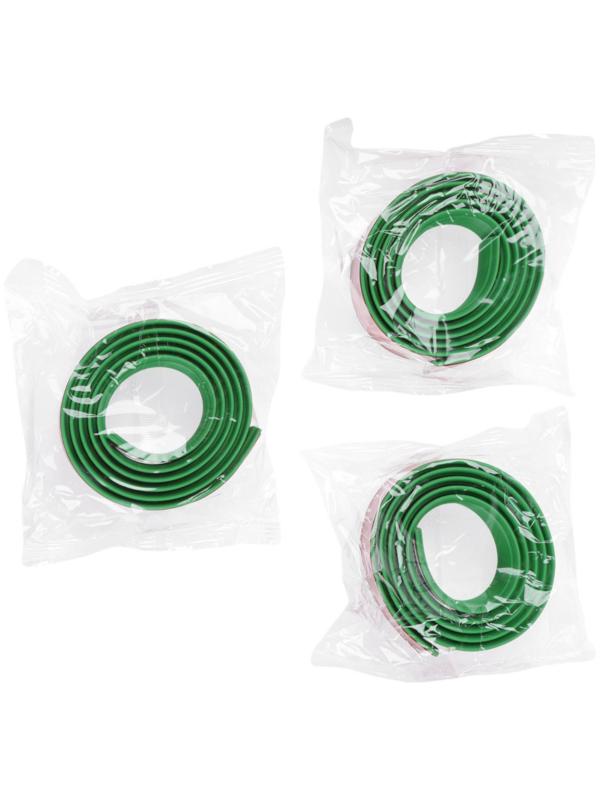 Набор накладок антискользящих 3шт., 100см/3см, зеленые