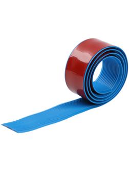 Накладка антискользящая на ступеньки прямая 100см/4см, синяя