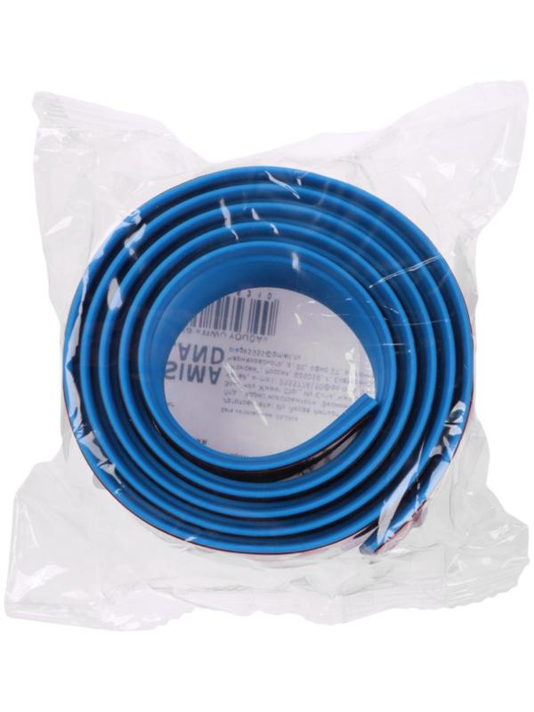 Накладка антискользящая на ступеньки прямая 100см/4см, синяя