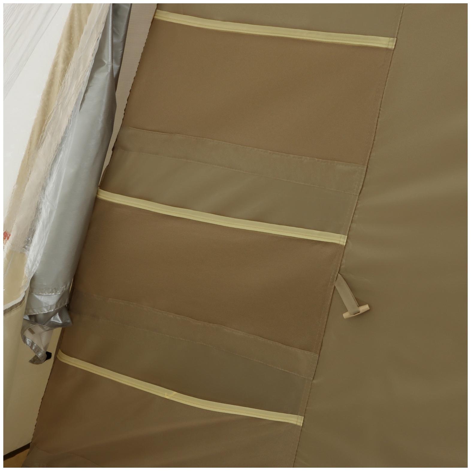 Палатка туристическая, кемпинговая maclay volga cool 4, 4-местная, с тамбуром