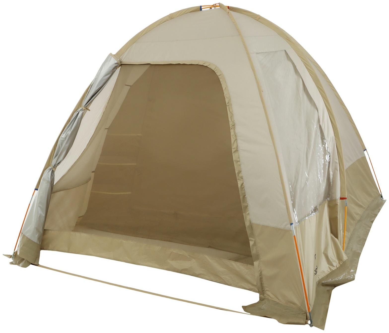 Палатка туристическая, кемпинговая maclay volga cool 4, 4-местная, с тамбуром