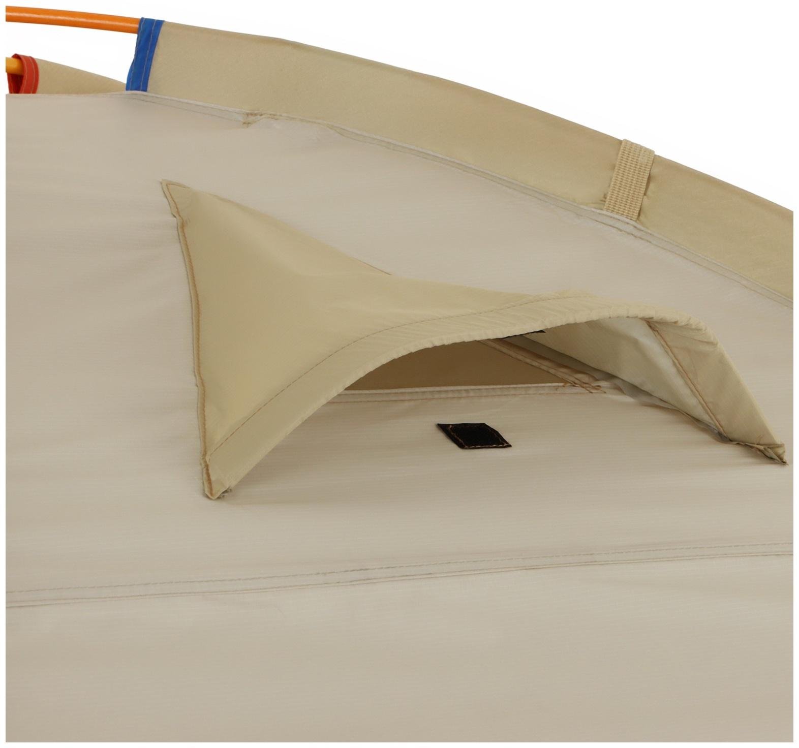 Палатка туристическая, кемпинговая maclay volga cool 4, 4-местная, с тамбуром