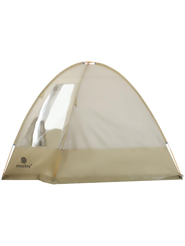 Палатка туристическая, кемпинговая maclay volga cool 4, 4-местная, с тамбуром