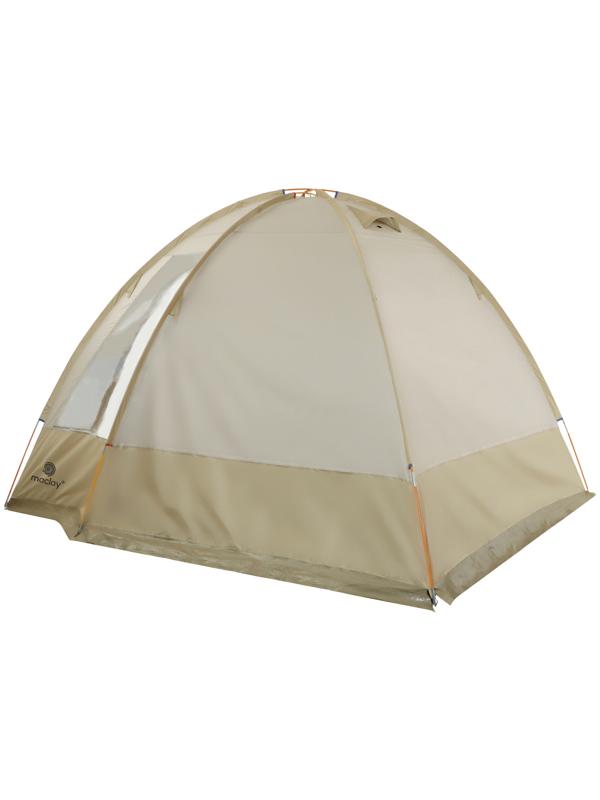 Палатка туристическая, кемпинговая maclay volga cool 4, 4-местная, с тамбуром