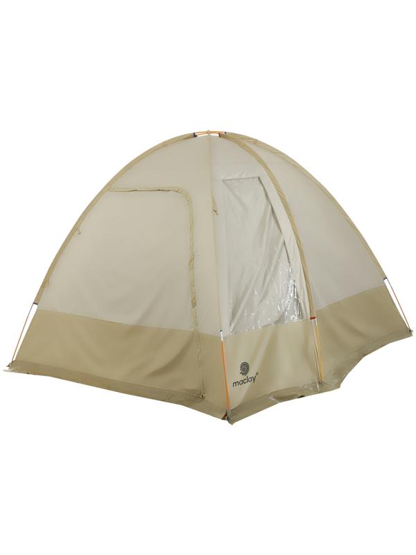 Палатка туристическая, кемпинговая maclay volga cool 4, 4-местная, с тамбуром