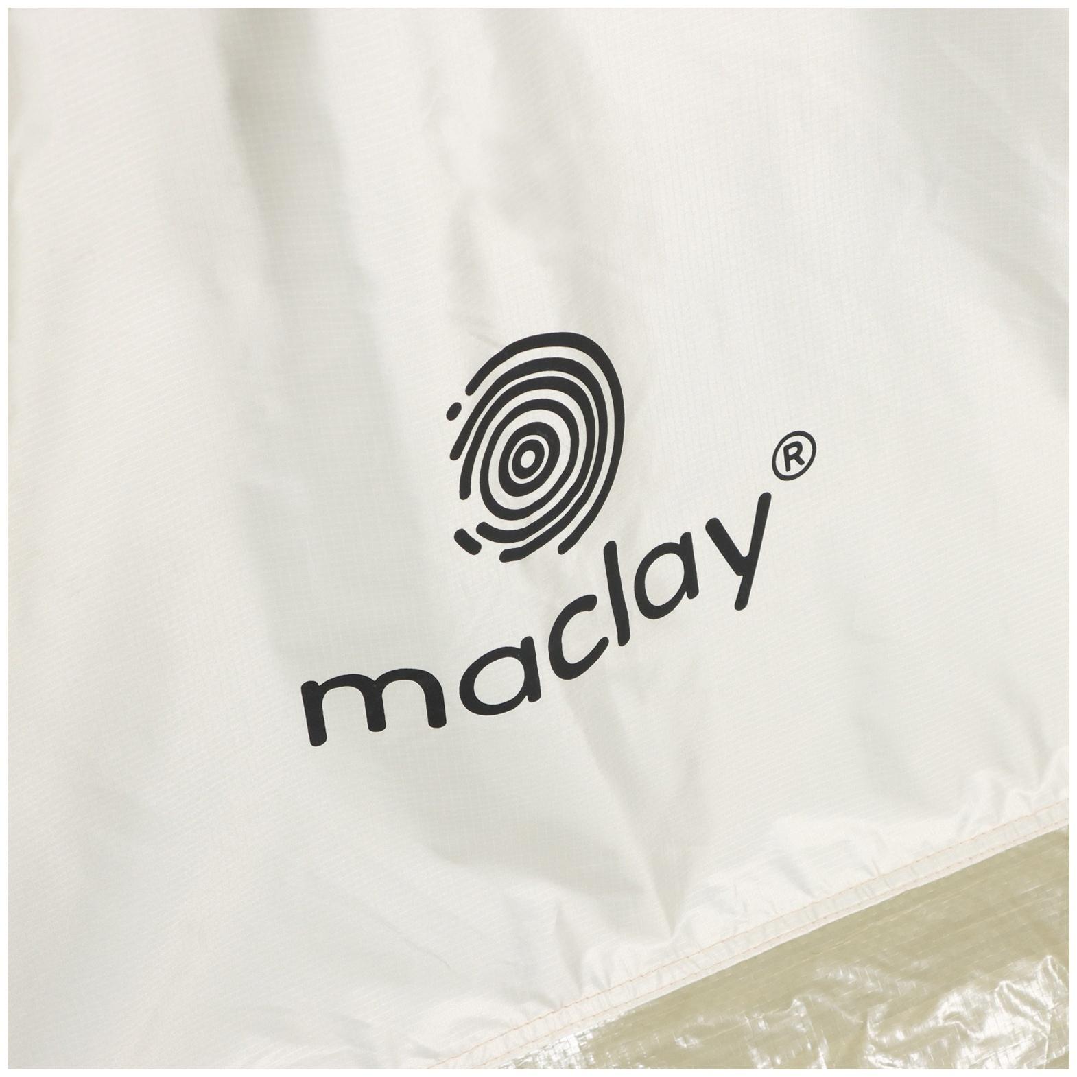 Палатка туристическая, кемпинговая maclay enisey cool 4, 4-местная, с тамбуром