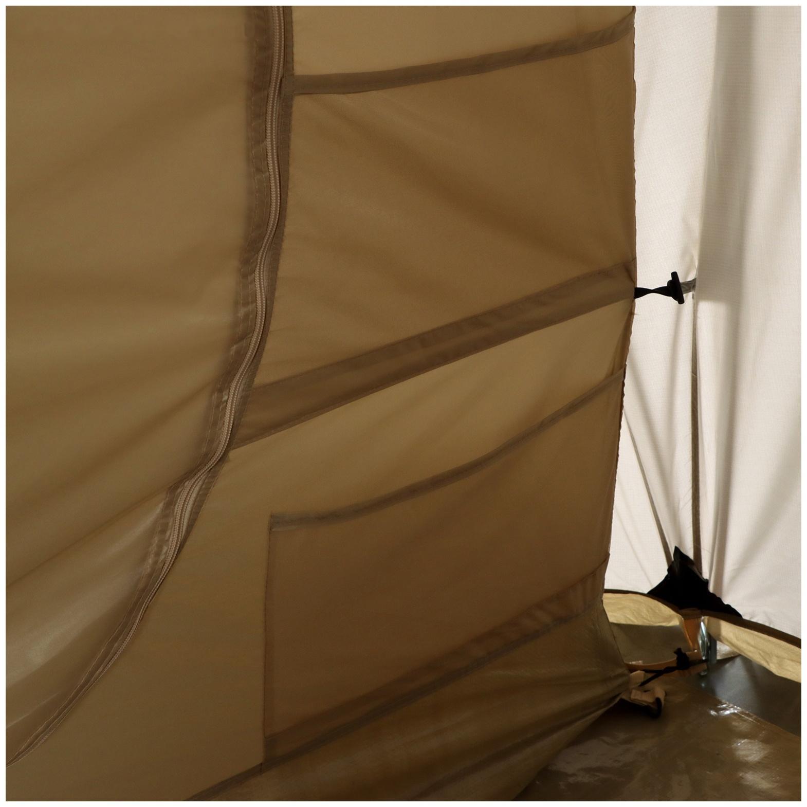 Палатка туристическая, кемпинговая maclay enisey cool 4, 4-местная, с тамбуром