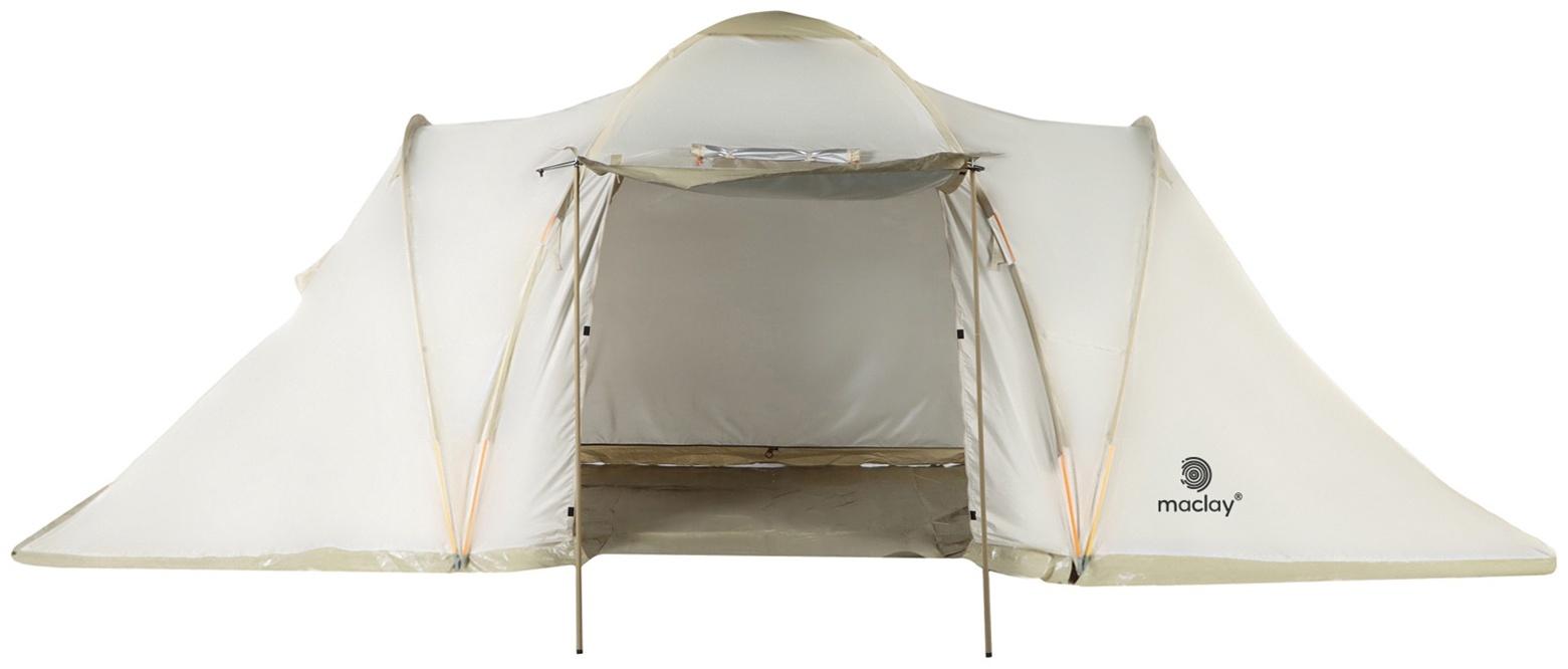 Палатка туристическая, кемпинговая maclay enisey cool 4, 4-местная, с тамбуром
