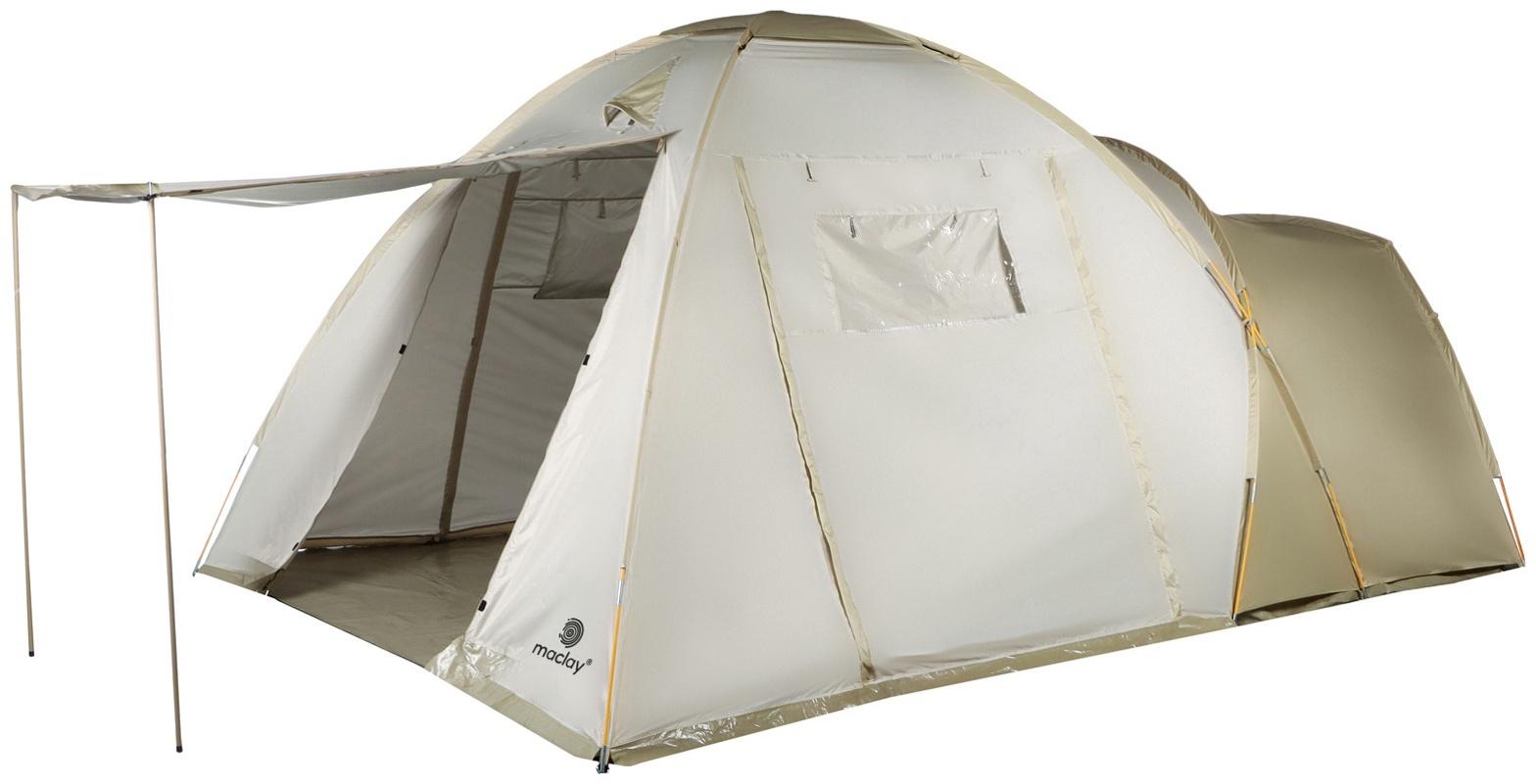Палатка туристическая, кемпинговая maclay karelia cool 5, 5-местная, с тамбуром