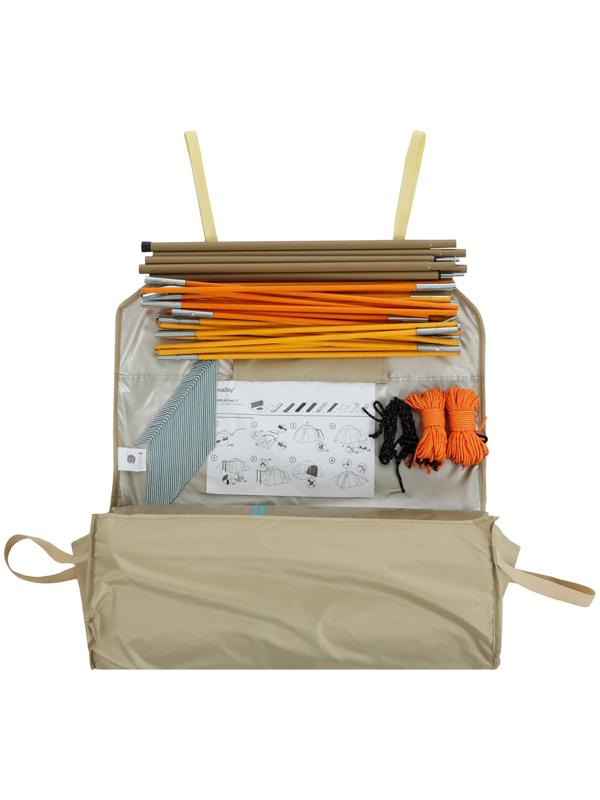 Палатка туристическая, кемпинговая maclay karelia cool 5, 5-местная, с тамбуром