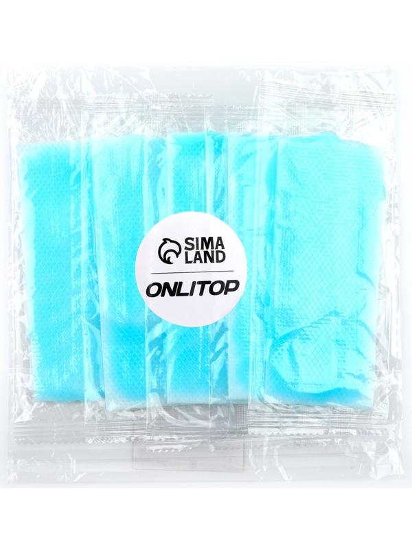 Пластина охлаждающая, набор - 5 шт, 12 × 5 см, цвет синий