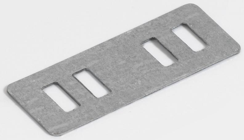 Декоративные элементы на прокол «Hand made», 3,5 × 1 см, 10 шт, цвет серебряный