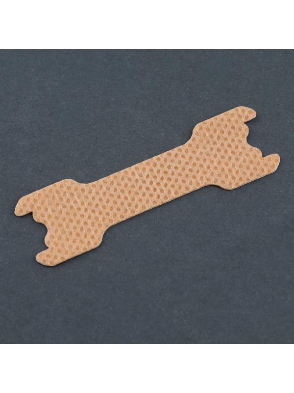 Пластина против храпа, набор - 10 шт, 5,5 × 1,6 см, на клеевой основе, цвет бежевый