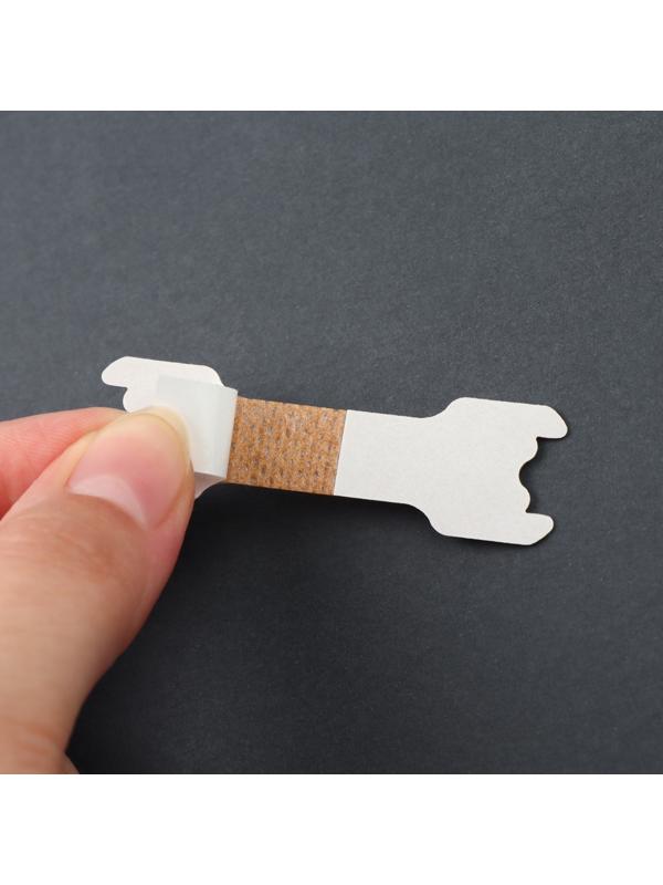 Пластина против храпа, набор - 10 шт, 5,5 × 1,6 см, на клеевой основе, цвет бежевый