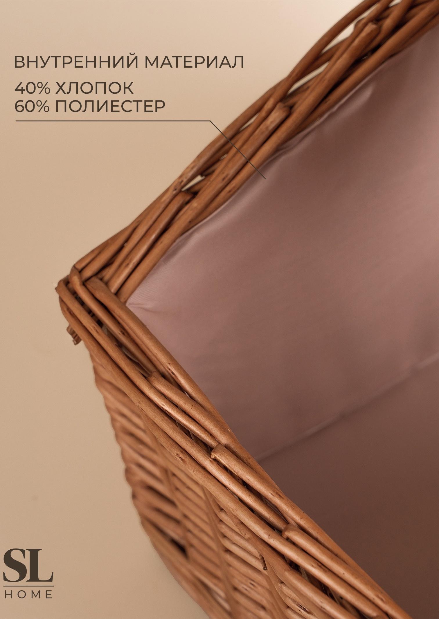 Корзина для пикника Sima-Land Home, 38 х 28 х 18 см