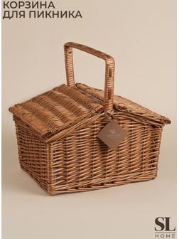 Корзина для пикника Sima-Land Home, 38 х 28 х 18 см