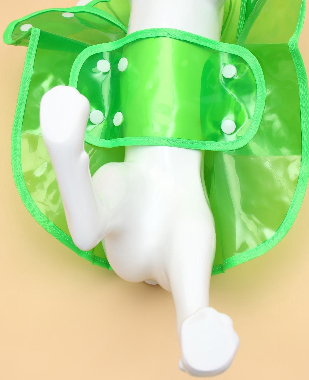 Дождевик для собак, размер XS, зеленый