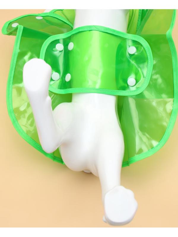 Дождевик для собак, размер XS, зеленый