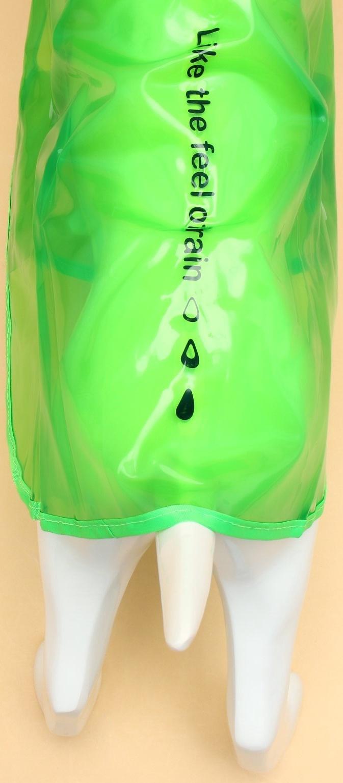 Дождевик для собак, размер S, зеленый