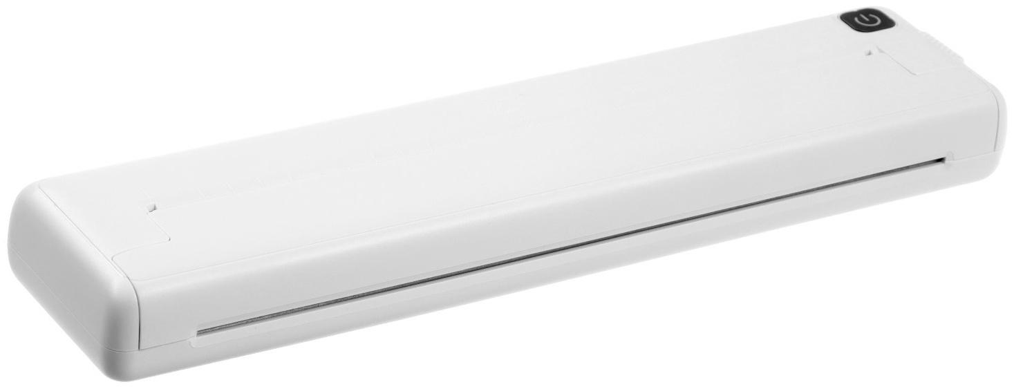 Портативный термопринтер LPR-04, для печати документов, стикеров, наклеек, 203 dpi,белый