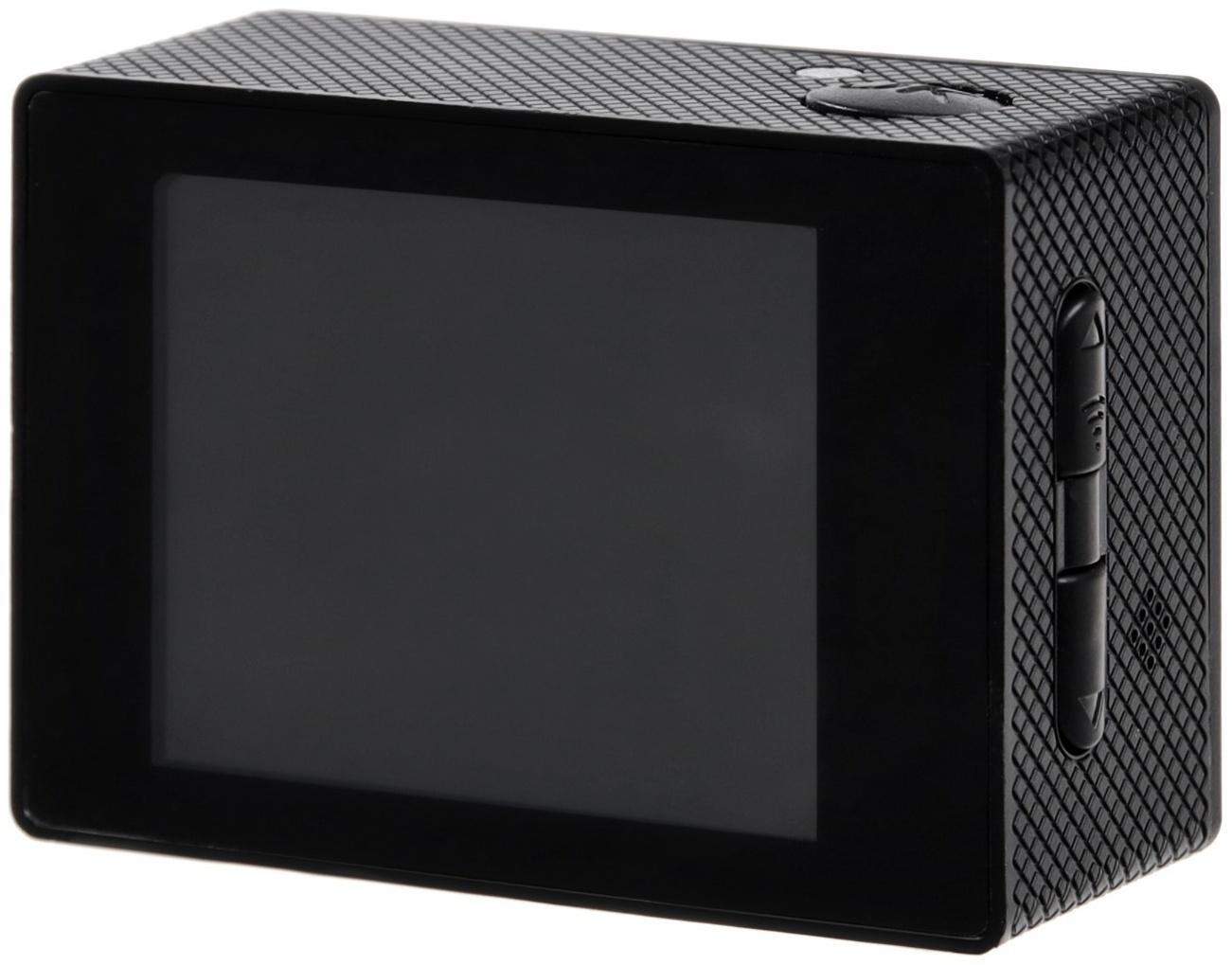 Экшн-камера Cam-16, 4K Ultra HD, 1920*1080 - 30 Fps, 900 мАч, аквабокс + набор креплений, чёрная