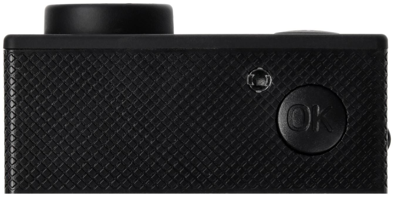 Экшн-камера Cam-16, 4K Ultra HD, 1920*1080 - 30 Fps, 900 мАч, аквабокс + набор креплений, чёрная