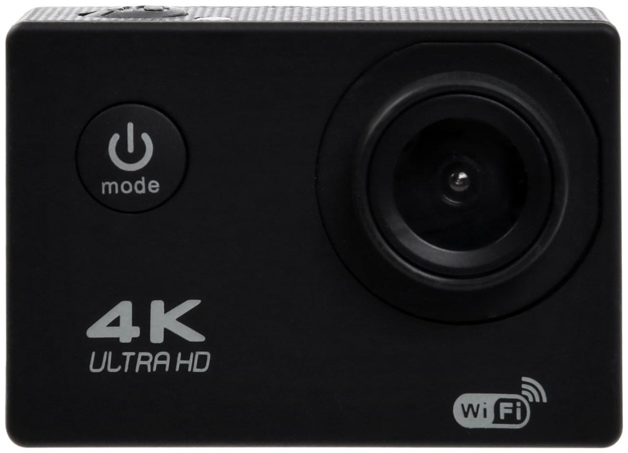 Экшн-камера Cam-16, 4K Ultra HD, 1920*1080 - 30 Fps, 900 мАч, аквабокс + набор креплений, чёрная