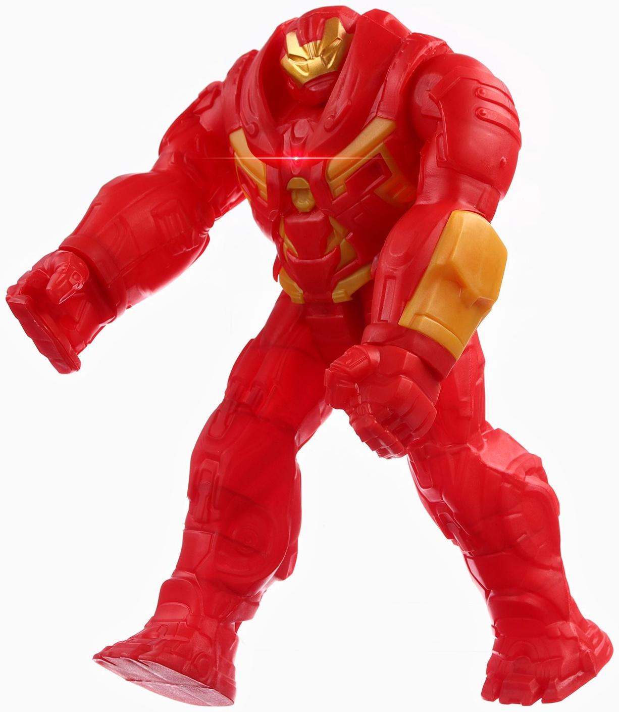 Фигурка «Железный Халк», коллекционная, световые эффекты, Мстители