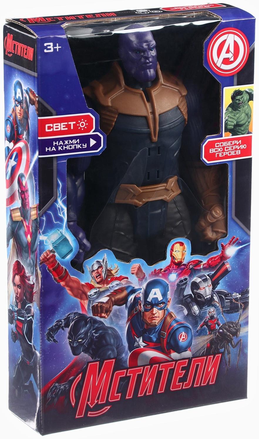 Фигурка «Танос», коллекционная, световые эффекты, Мстители