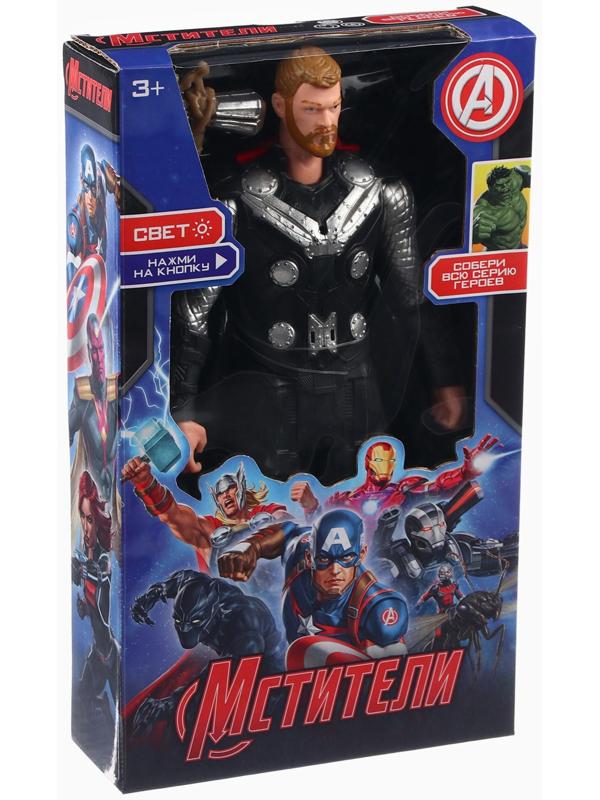 Фигурка «Тор с короткими волосами», коллекционная, с оружием, световые эффекты, Мстители