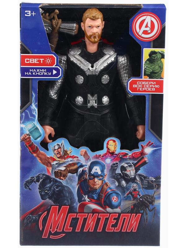 Фигурка «Тор с короткими волосами», коллекционная, с оружием, световые эффекты, Мстители