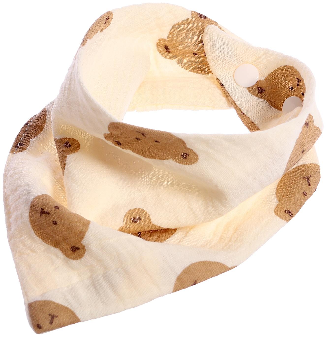 Муслиновый набор «Подарочный набор: Мишка», 3 шт.