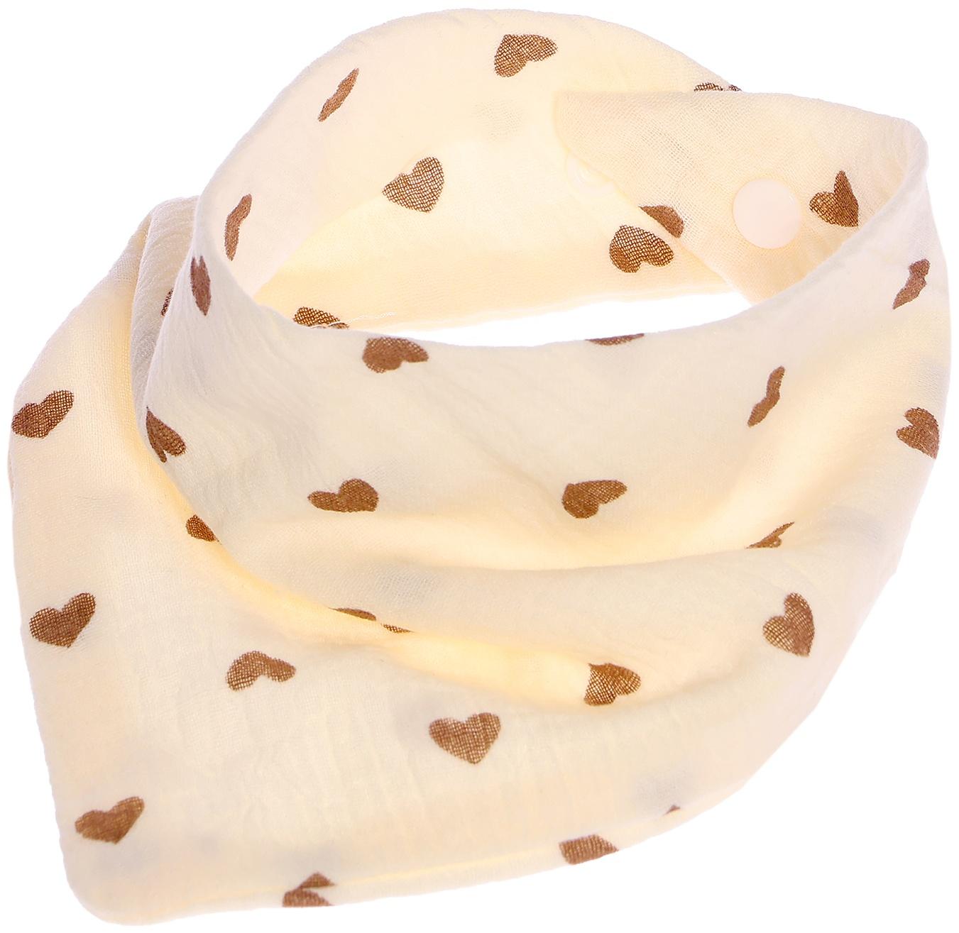 Муслиновый набор «Подарочный набор: Сердечки», 3 шт.