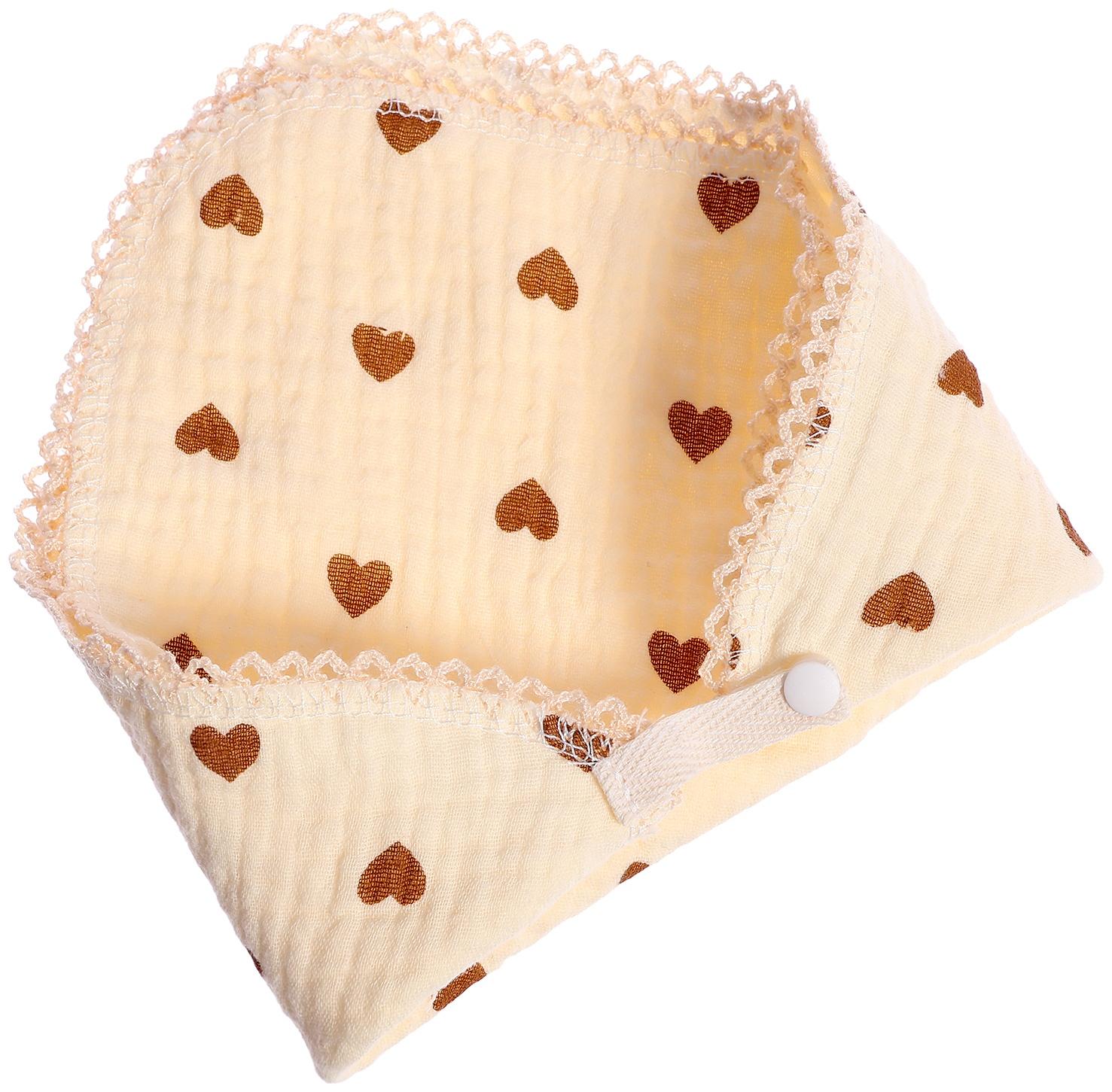 Муслиновый набор «Подарочный набор: Сердечки», 3 шт.